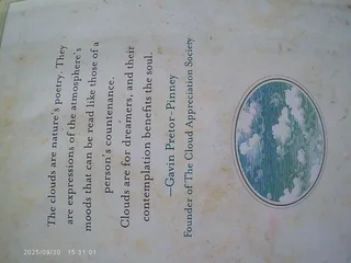 Book - The Cloudspotter&#39;s Guide