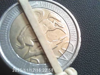 Coin - SA R5 mint error - 2005