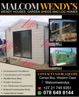 Nutec house and Wendy house for sale