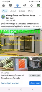 Wendy house and Nutect house for sale