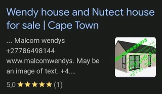 Wendy house and Nutect house for sale