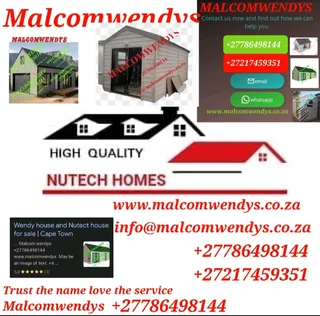 Wendy house and Nutect house for sale
