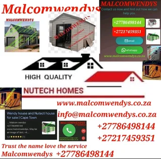 Wendy house and Nutect house for sale