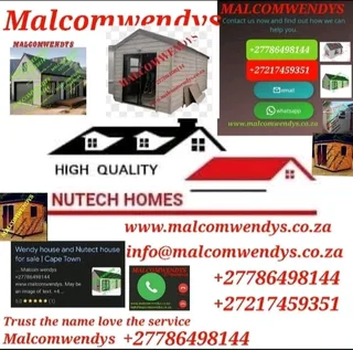 Wendy house and Nutect house for sale