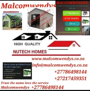 Wendy house and Nutect house for sale