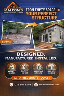 Wendy house & Nutect house for sale