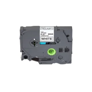 Brother TZe-231 Compatible Laminated Tape 12mm x 8m Black on White Tape - R115.00