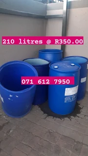 210 Litres Plastic Drums