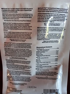 Seachem flourish root tabs