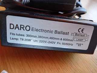 Aquarium ballast 20 watt.