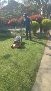 An experienced house cleaner and garden boy is available