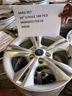 MAG SET 16INCH 5HOLE 108PCD