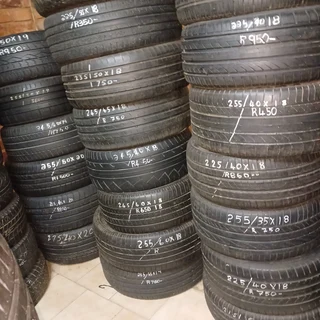 TYRES 17 and 18 inch TYRES FOR SALE CALE FOR INFO