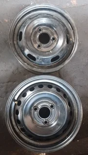 Renault Kwid 14inch And 13inch 3 Hole Steel Rims For Sale  R500 Each