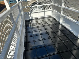 2.5m x 1.2m x 1.6m high SINGLE COW TRAILER