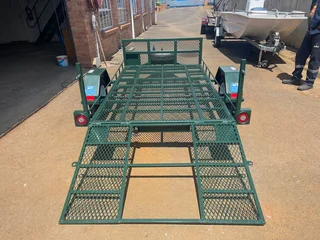 Brake Neck Golf Cart Trailer (custom-built)