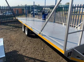 9m x 2m FLAT DECK TRAILER
