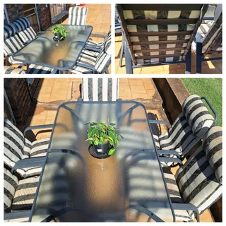 Glas tuinstel te koop