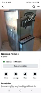Wanted Ice Cream Machine