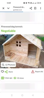 Pinewood dog kennels.