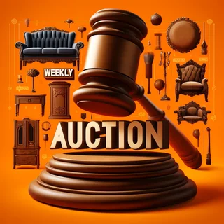 Weekly Auctions at 2nd Hand Warehouse! Unique Finds Every Week!