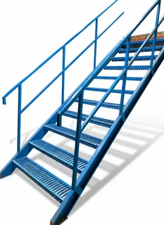 Heavy-Duty Industrial Staircase – 2.5m Height x 1.2m Width (2 Available)