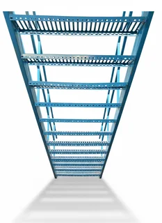 Heavy-Duty Industrial Staircase – 2.5m Height x 1.2m Width (2 Available)