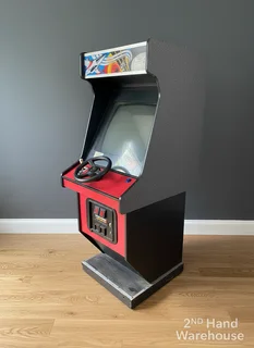 Vintage World Rally Arcade Machine – Coin-Operated Cabinet