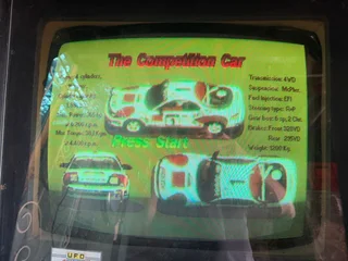 Vintage World Rally Arcade Machine – Coin-Operated Cabinet