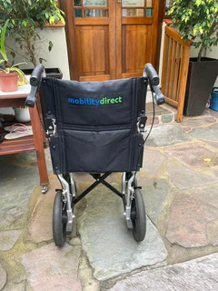 Almost new foldable wheelchair