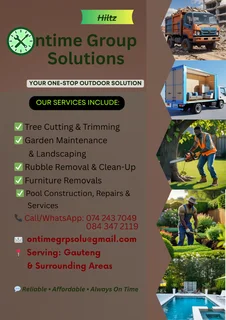 Landscaping, Gardening & Tree Cutting Services
