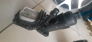 bmw N47N single oil cooler housing for sale
