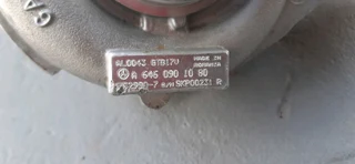 Mercedez benz w204 m646 c220 cdi turbo charger for sale