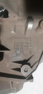 vw audi 1.4 tsi cax 6 speed manual gearbox box for sale
