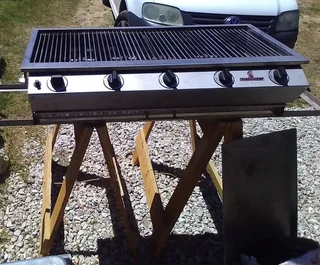 Chad o Chef Stainless Gas Braai 5 Burner