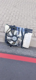 Toyota Etios Radiator, Fan, Condenser
