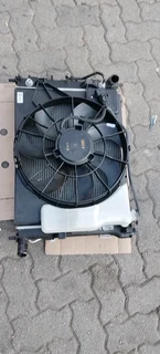Kia Rio Automatic Radiator, Condenser, Fan