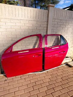 Opel Corsa F Left Front Door and Rear Door Left Side