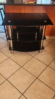 3 shelf metal TV stand for sale