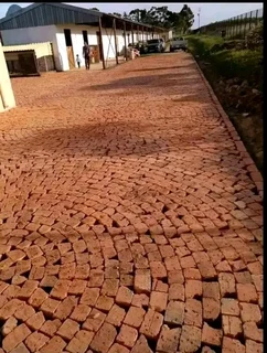 Cheap Half Brick Paving installation
