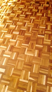 Restoring of wooden floor