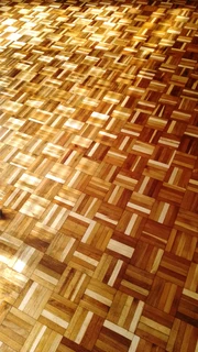 Restoring of wooden floor