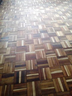 Restoring of wooden floor