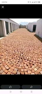 Affordable Half Brick Paving