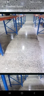Grinding and polishing of floors