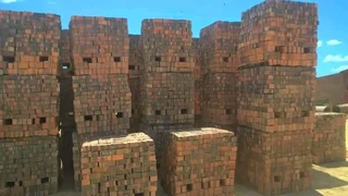 Affordable half brick paving