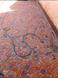 Cheap half brick paving