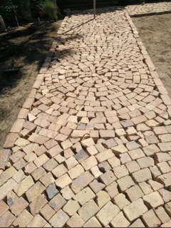 Cheap half brick paving
