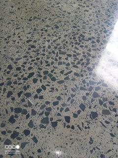 Grinding and polishing of floors