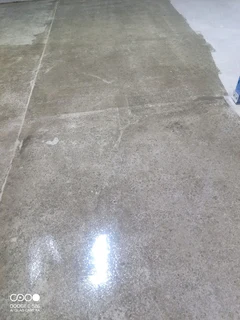 Grinding and polishing of floors
